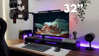 The Best 32” 4K Productivity Monitor  LG UltraFine Ergo  Mac Mini Setup [upl. by Atinrev848]