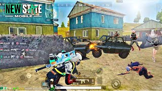 My full insane gameplay with new tactics  Pubg new state mobile [upl. by Deck]