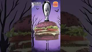 The Addams Family is coming to Burger King this October BurgerKing TheAddamsFamily Wednesday [upl. by Sykleb486]