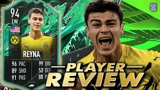 94 SHAPESHIFTERS REYNA PLAYER REVIEW  FIFA 22 Ultimate Team [upl. by Aihtnamas]