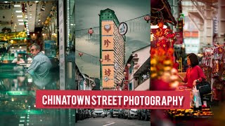 30 minutes POV Street Photography in Chinatown Sony 85mm 18 [upl. by Dnamron409]