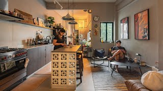 A Playful Young Couples 1900s Shophouse With Unique Vintage Furniture And Decor [upl. by Anomis]