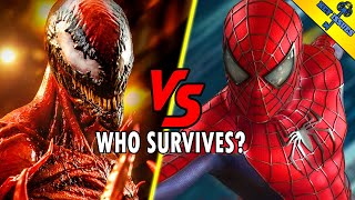 Carnage Sony vs SpiderMan Raimi  Who Would Win  Featuring CRISISCOMICS [upl. by Toiboid]