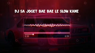 DJ SA JOGET BAE BAE LE x DALINDA VIRAL TIKTOK SLOWED  REVERB  VIRAL 2023 [upl. by Aitnwahs]