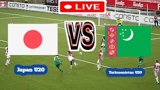 Japan U20 Vs Turkmenistan U20 Football Score Live streaming [upl. by Ffoeg]