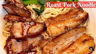 Low Carb Char Siew and Pork Belly  Lye Bo Toss Noodle [upl. by Burger]