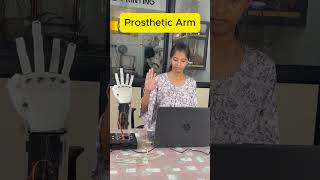 Propeller Student Tries Prosthetic Arm for the First Time [upl. by Hanforrd]