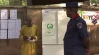 Nigerians vote in opposition candidates town [upl. by Seadon]