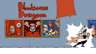 Pizza Tower Bloodsauce Dungeon all Achievements [upl. by Lemon620]