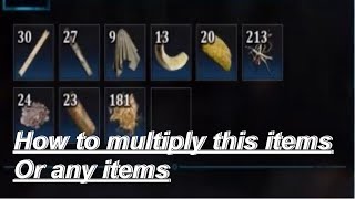 How To Multiply Any Items Easy Bellwright [upl. by Sibyl]