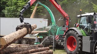 LES PLUS GROSSES MACHINES FORESTIÈRES  AMAZING MACHINERY⚡ DEMOFOREST [upl. by Rothberg257]