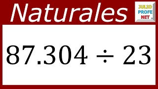 DIVISIÓN POR DOS CIFRAS  Ejercicio 2 [upl. by Jona]