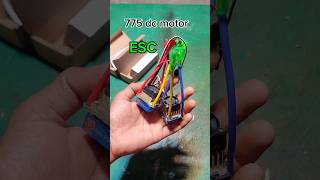 775 dc motor esc 480a shots shorts rc car [upl. by Dowski]