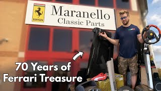 Exclusive Tour of Ferrari Biggest Parts Paradise  Plus Exciting Project Updates [upl. by Kelcy969]