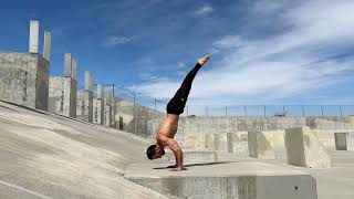 Handstand Pushup Tutorial  Master the handstand pushup [upl. by Ivanna]