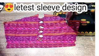 💕 trending sleeve design hand design cutting and stitching baju designs viralvideo trendingvideo [upl. by Roley]