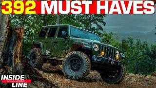 Jeep Wrangler Rubicon 392 Essential Mods amp Upgrades  Inside Line [upl. by Kahle]