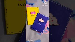 Diy Diary😱 youtubeshorts diy ytshorts trending viral shortsplz subscribe if u like the video😫 [upl. by Ehtylb]