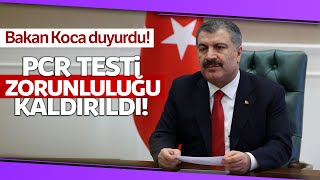 Sağlık Bakanı Kocadan PCR Testi ve TURKOVAC Açıklaması [upl. by Yale]