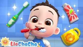 Brush Your Teeth Song  LiaChaCha Nursery Rhymes amp Baby Songs [upl. by Dasteel398]