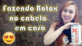 Como fazer botox no cabelo em casa [upl. by Nahtanhoj22]