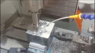 CNC vertical milling Machining [upl. by Bethena44]