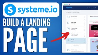 How To Build a Landing Page With Systemeio 2024 Landing Page amp Email Marketing Setup [upl. by Stultz]