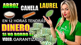 ¡Atrae DINERO en 12 HORAS 💰🕒 Con ESTE RITUAL de ABUNDANCIA Yo Solo Usé 3 Ingredientes [upl. by Ardnikal]