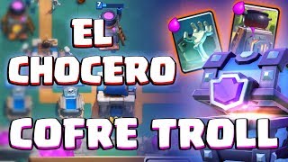 DESAFÍO DE 20 VICTORIAS CON EL COFRE TROLL  Clash Royale [upl. by Kerstin]