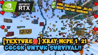 Xray Texture Pack MCPE 1 21 BISA UNTUK SERVER  Cara Xray di Minecraft PE 121 [upl. by Keeley]