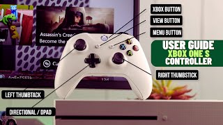 Xbox One S Wireless Controller  How To Use Beginner’s Guide [upl. by Procto]