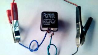 Electronic LED Relay Flasher [upl. by Eenaffit]