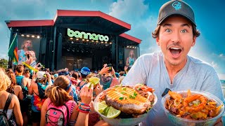 Eating at a Music Festival For 24 Hours…Bonnaroo [upl. by Hutchinson]