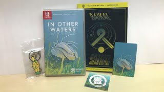 Unboxing In Other Waters Limited Edition For Nintendo Switch [upl. by Swen429]