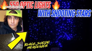 Star Light Headliner In The Mustang Review  550 Optic Lights amp Shooting Stars 🔥 [upl. by Namolos275]