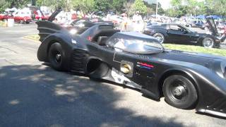 Incredible Boeing jet turbinehelicopter powered Batmobile [upl. by Aerdnahs348]