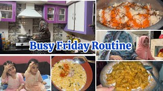 Busy Friday Lunch Routine  Quick and Easy chicken pulao recipe [upl. by Brookes835]