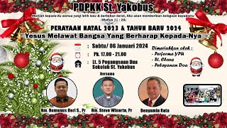 PDPKK StYakobus Perayaan Natal amp Tahun Baru 2024 [upl. by Eetnahc]