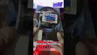 RGB LED LIGHT 500🔥🔥For Order Whatsapp01614134936 tusansshop foryou viralvideo gadget fpyシ [upl. by Cestar100]