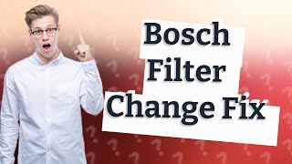 Why is my Bosch refrigerator water dispenser not working after filter change [upl. by Rolland146]