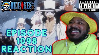 HES BACK  One Piece Episode 1098 Reaction [upl. by Fortunia]