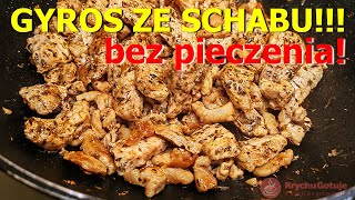 JAK PRZYGOTOWAĆ GYROS Błyskawiczny przepis na karnawałowe kanapki z mięsem gyrosem [upl. by Aihsekel164]