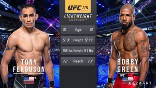 TONY FERGUSON VS BOBBY GREEN FULL FIGHT UFC 291 [upl. by Acnayb]