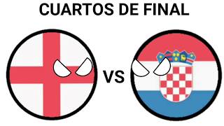 INGLATERRA VS CROACIA CUARTOS DE FINAL [upl. by Ardnuassac]