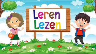 Leren Lezen in 10 Minuten Een Educatieve Video voor Kinderen [upl. by Ynaffit]