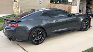 2018 Camaro ZL1 AWE Touring Exhaust [upl. by Nolyag]