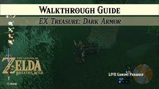 Breath of the Wild  EX Treasure Dark Armour DLC 2 Side Mission [upl. by Antons525]