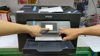 Epson WF7830 PrintScanCopyWifiAdf [upl. by Devona44]