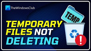 How to Fix Temporary Files Not Deleting in Windows 1110 SOLVED [upl. by Htennaj]