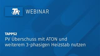 Webinaraufzeichnung CANEZ3 mit EHSR Leistungssteller und 6kW Fremdheizstab programmieren [upl. by Filberte977]